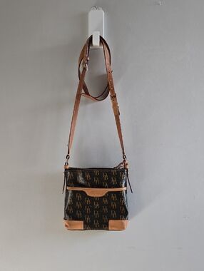 Brown and Tan Dooney and Bourke Crossbody Bag